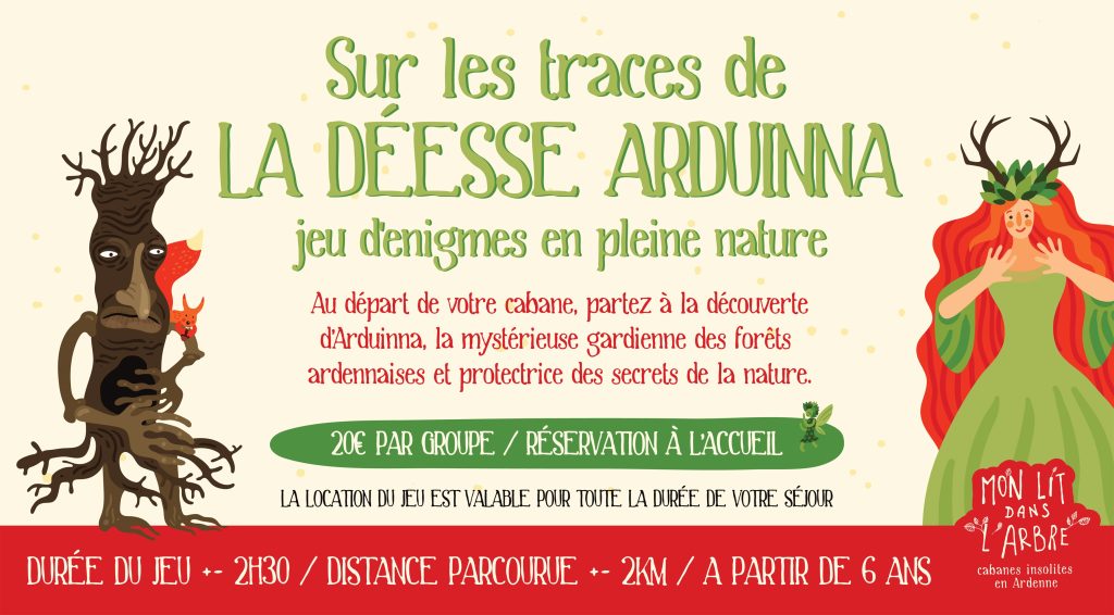 Jeu Arduina jeux d'enigmes Ardenne